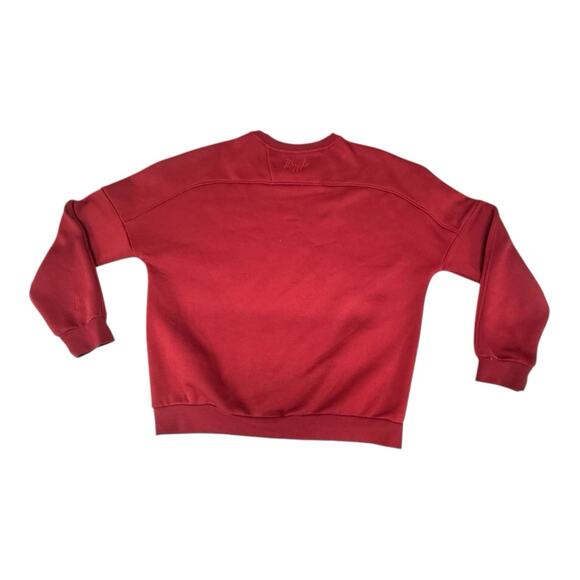 Waggle Sweatshirt Men's L Red Hazards and Drop Zones Performance Golfing Crew - Picture 6 of 6